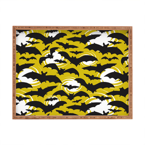 Heather Dutton Night Watch Glow Rectangular Tray