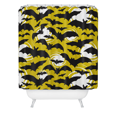 Heather Dutton Night Watch Glow Shower Curtain