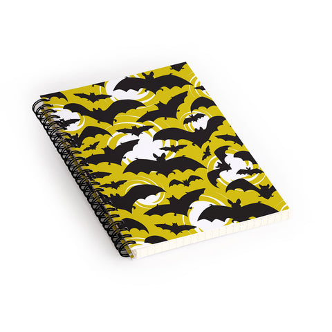 Heather Dutton Night Watch Glow Spiral Notebook