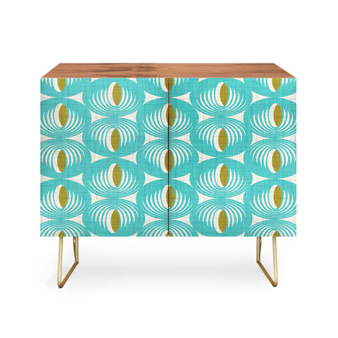 Heather Dutton Oculus Aqua Credenza