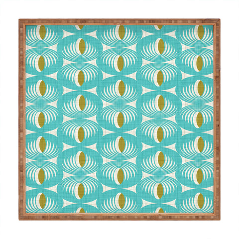 Heather Dutton Oculus Aqua Square Tray