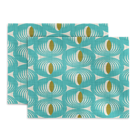 Heather Dutton Oculus Aqua Placemat