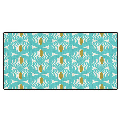 Heather Dutton Oculus Aqua Desk Mat