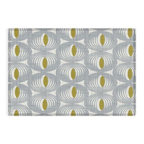 Heather Dutton Oculus Grey Outdoor Rug