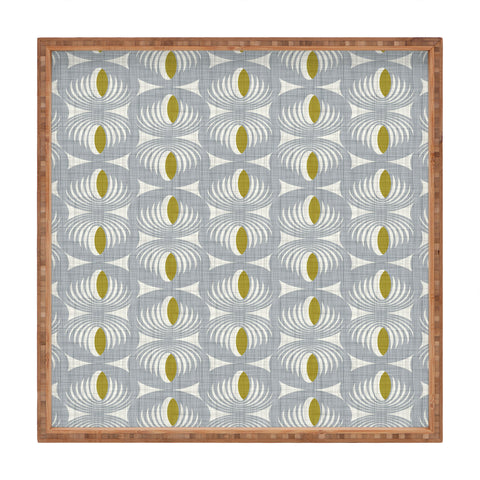 Heather Dutton Oculus Grey Square Tray