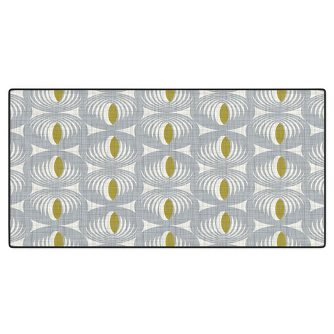 Heather Dutton Oculus Grey Desk Mat