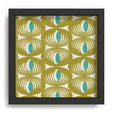 Heather Dutton Oculus Olive Green Recessed Framing Square