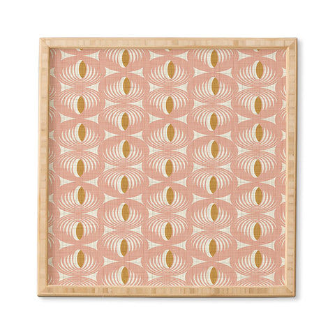 Heather Dutton Oculus Pink Framed Wall Art