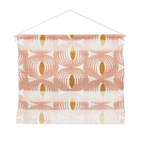 Heather Dutton Oculus Pink Wall Hanging Landscape