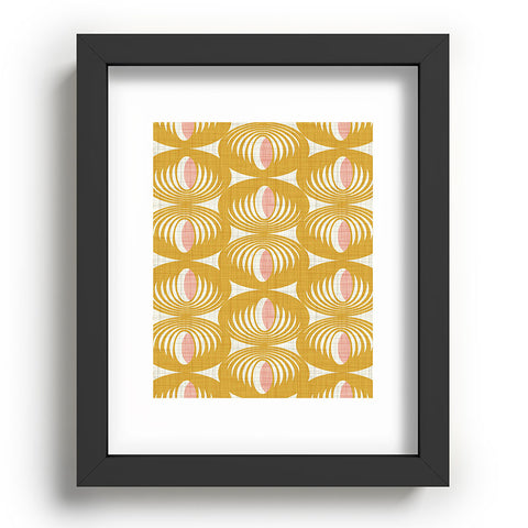 Heather Dutton Oculus Yellow Recessed Framing Rectangle