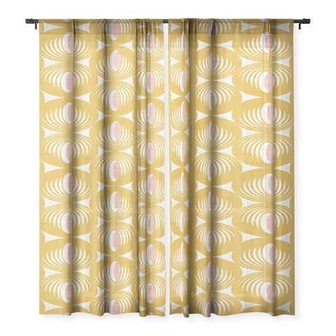 Heather Dutton Oculus Yellow Sheer Non Repeat