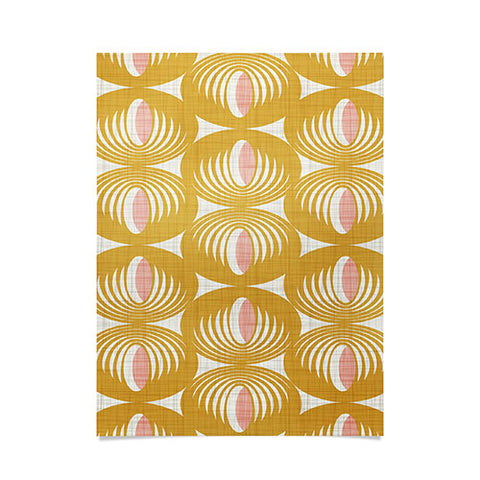Heather Dutton Oculus Yellow Poster