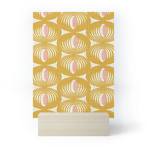 Heather Dutton Oculus Yellow Mini Art Print