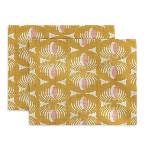 Heather Dutton Oculus Yellow Placemat
