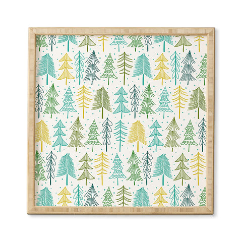 Heather Dutton Oh Christmas Tree Frost Framed Wall Art