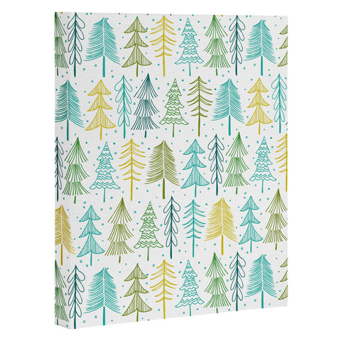 Heather Dutton Oh Christmas Tree Frost Art Canvas