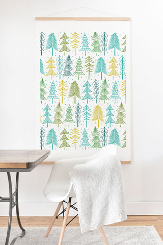 Heather Dutton Oh Christmas Tree Frost Art Print And Hanger
