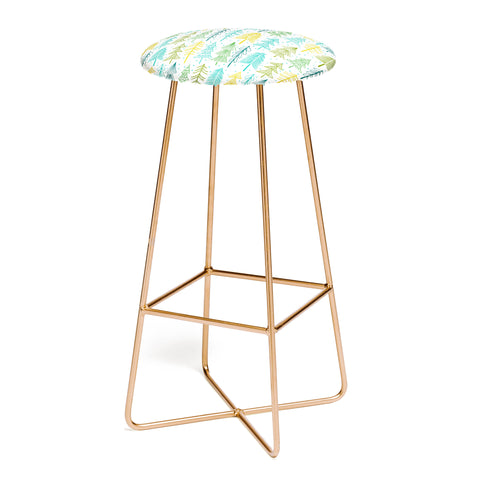 Heather Dutton Oh Christmas Tree Frost Bar Stool