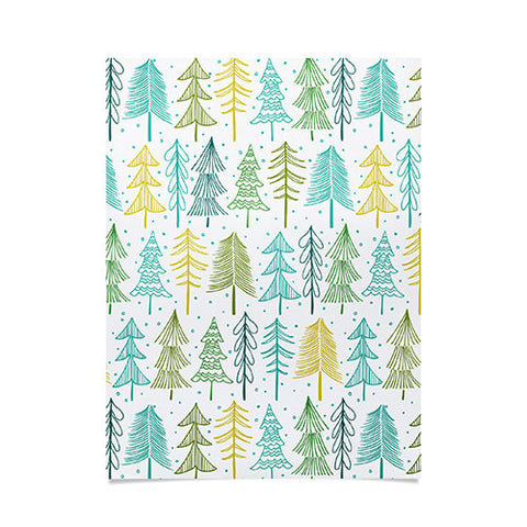 Heather Dutton Oh Christmas Tree Frost Poster