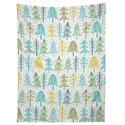 Heather Dutton Oh Christmas Tree Frost Tapestry