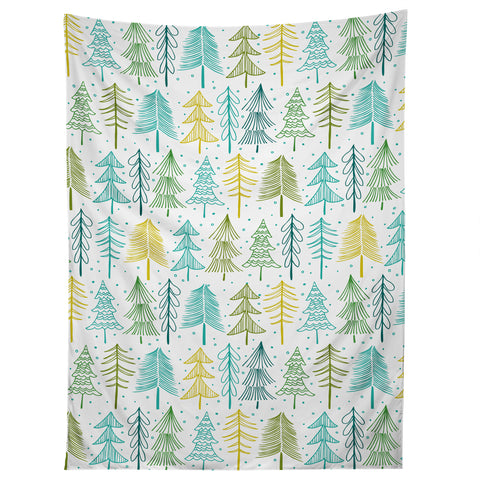 Heather Dutton Oh Christmas Tree Frost Tapestry