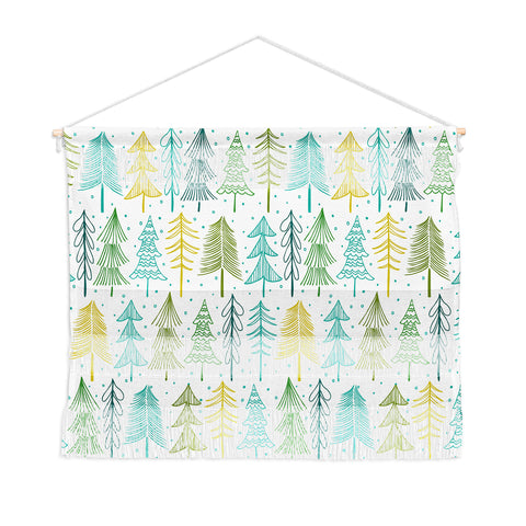 Heather Dutton Oh Christmas Tree Frost Wall Hanging Landscape