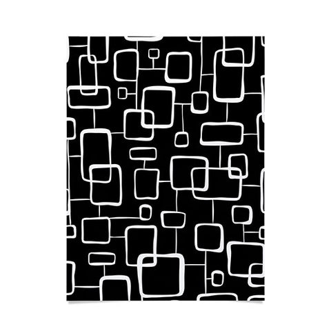 Heather Dutton On The Quad Black Poster