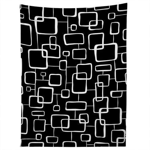 Heather Dutton On The Quad Black Tapestry