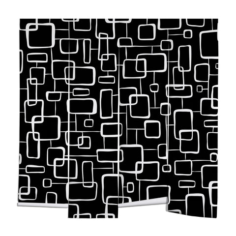 Heather Dutton On The Quad Black Wall Mural