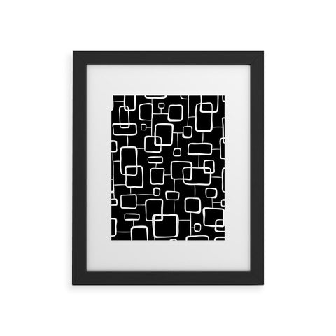 Heather Dutton On The Quad Black Framed Art Print