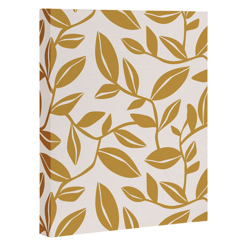 Heather Dutton Orchard Cream Goldenrod Art Canvas