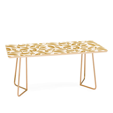 Heather Dutton Orchard Cream Goldenrod Coffee Table