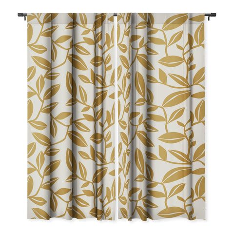 Heather Dutton Orchard Cream Goldenrod Blackout Non Repeat