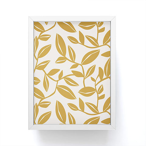 Heather Dutton Orchard Cream Goldenrod Framed Mini Art Print
