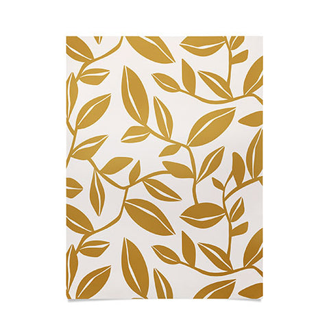 Heather Dutton Orchard Cream Goldenrod Poster