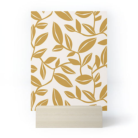 Heather Dutton Orchard Cream Goldenrod Mini Art Print