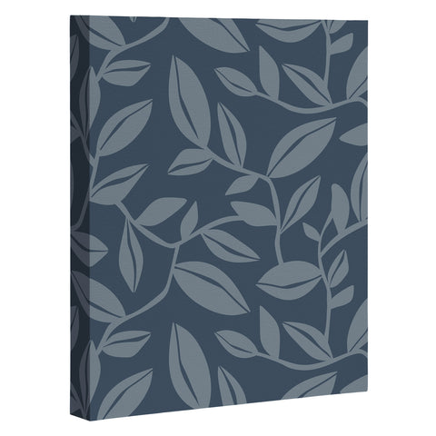 Heather Dutton Orchard Dusk Blue Art Canvas