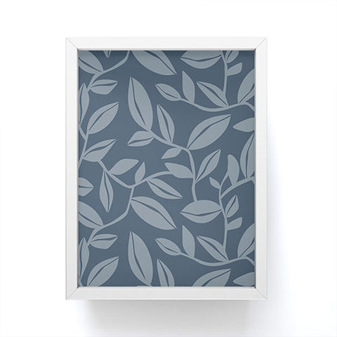 Heather Dutton Orchard Dusk Blue Framed Mini Art Print