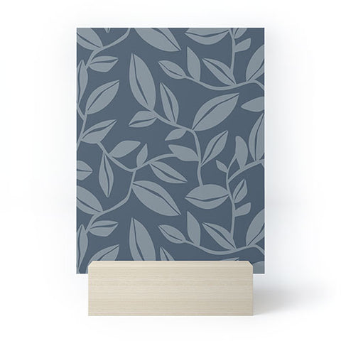 Heather Dutton Orchard Dusk Blue Mini Art Print