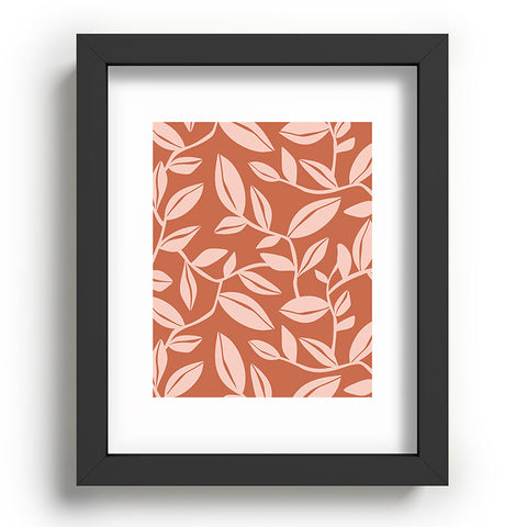 Heather Dutton Orchard Terra Cotta Blush Recessed Framing Rectangle