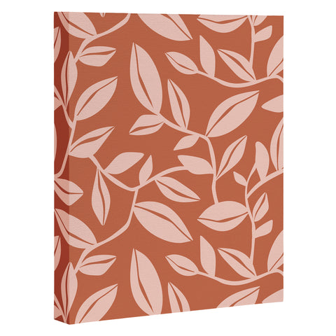 Heather Dutton Orchard Terra Cotta Blush Art Canvas