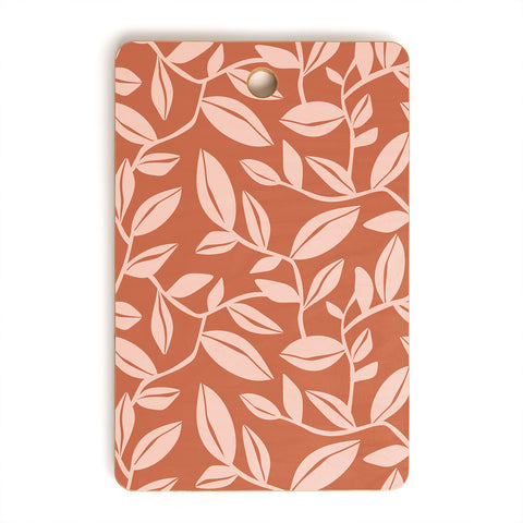 Heather Dutton Orchard Terra Cotta Blush Cutting Board Rectangle