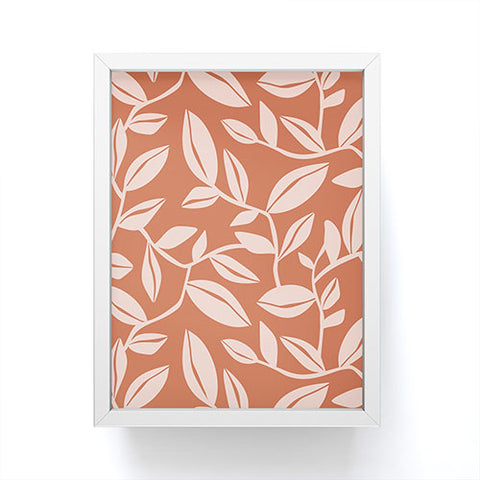 Heather Dutton Orchard Terra Cotta Blush Framed Mini Art Print