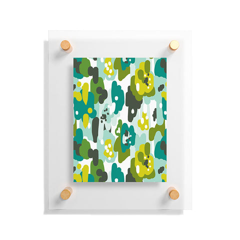 Heather Dutton Painted Camo Floating Acrylic Print