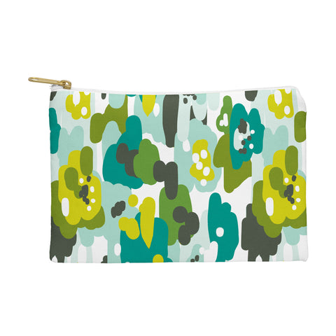 Heather Dutton Painted Camo Pouch