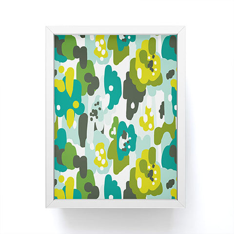 Heather Dutton Painted Camo Framed Mini Art Print