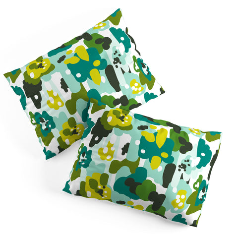 Heather Dutton Painted Camo Pillow Shams