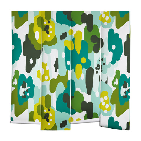 Heather Dutton Painted Camo Wall Mural