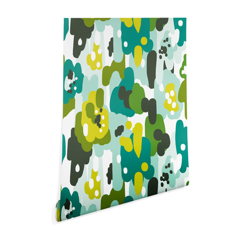 Heather Dutton Painted Camo Wallpaper