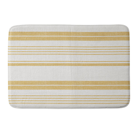 Heather Dutton Pathway Goldenrod Memory Foam Bath Mat